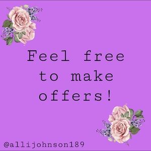 Feel free to make offers on my closet!